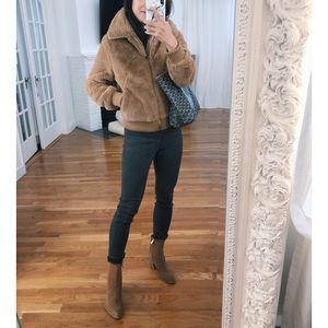 Banana republic faux fur jacket - PXS